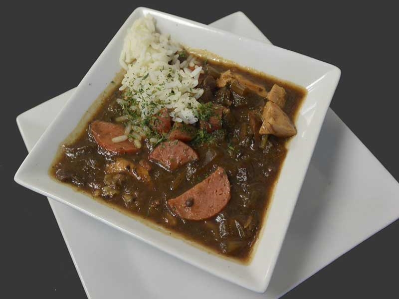 Chicken & Sausage gumbo - Cup
